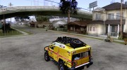 Hummer H2 Ambluance из Трансформеров для GTA San Andreas миниатюра 3