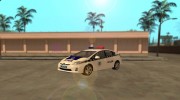 Toyota Prius Полиция Украины para GTA San Andreas miniatura 1