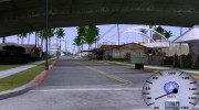 Красивый спидометр Merсedes для GTA San Andreas миниатюра 1