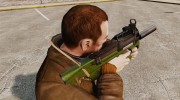 Бельгийский пистолет-пулемёт FN P90 v2 для GTA 4 миниатюра 2