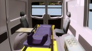 Ford Transit Скорая Помощь для GTA San Andreas миниатюра 5