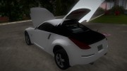 Nissan 350Z для GTA Vice City миниатюра 6