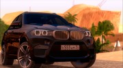 BMW X6M F86 для GTA San Andreas миниатюра 7