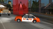 Picking up checkpoints on police cars для GTA San Andreas миниатюра 1