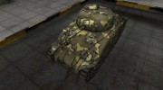 Простой скин M4 Sherman для World Of Tanks миниатюра 1