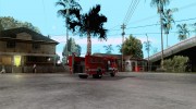 Pumper Firetruck Los Angeles Fire Dept for GTA San Andreas miniature 4