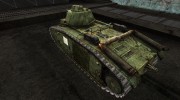 шкурка для PzKpfw B2 740(f) №4 для World Of Tanks миниатюра 3