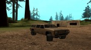 Military offroad Rancher para GTA San Andreas miniatura 1