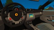 Ferrari California для GTA San Andreas миниатюра 6