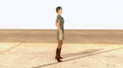 Megan Fox Ped для GTA San Andreas миниатюра 4