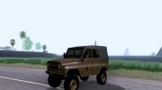 УАЗ 469 Военный для GTA San Andreas миниатюра 6