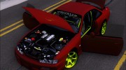 Nissan 200SX Drift Monster Energy for GTA San Andreas miniature 5