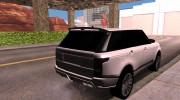 Range Rover Startech для GTA San Andreas миниатюра 2