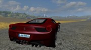 Ferrari 458 Italia для Farming Simulator 2013 миниатюра 4