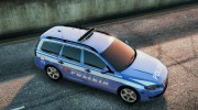 Italian Police Volvo V70 (Polizia Italiana) for GTA 5 miniature 4