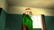 Маска Бухого Деда Мороза v1 (Christmas 2016) для GTA San Andreas миниатюра 8