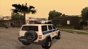 УАЗ Patriot Полиция v1 для GTA San Andreas миниатюра 6