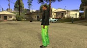 Огуречные штанишки для GTA San Andreas миниатюра 4