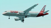 Airbus A320-200 TAM Airlines (PR-MYP) для GTA San Andreas миниатюра 17