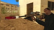 Sniper Rifle Postapokalipsis для GTA San Andreas миниатюра 3