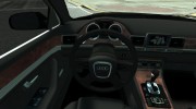Audi A8 6.0L Quattro (Перевозчик 3) para GTA 4 miniatura 6