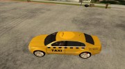 Skoda Superb TAXI cab для GTA San Andreas миниатюра 2