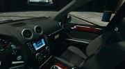 Mercedes-Benz ML63 AMG для GTA 4 миниатюра 7