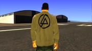 Свитер Линкин Парк v0.1 beta para GTA San Andreas miniatura 3