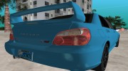 Subaru Impreza 2.0 WRX STI para GTA Vice City miniatura 7