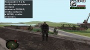 Монолитовец в черном комбинезоне Монолита из S.T.A.L.K.E.R v.2 para GTA San Andreas miniatura 2