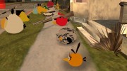 Orange Bird from Angry Birds for GTA San Andreas miniature 2
