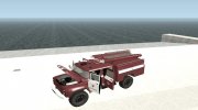 ЗиЛ-130 АЦ-40 Кустарник Пожарный г. Винница para GTA San Andreas miniatura 3