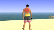 Skin GTA V Online в летней одежде для GTA San Andreas миниатюра 7