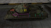 Контурные зоны пробития ИС-8 for World Of Tanks miniature 2