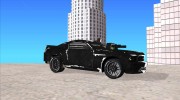 Shelby GT500 Death Race para GTA San Andreas miniatura 7