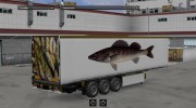 Fish Trailers Pack для Euro Truck Simulator 2 миниатюра 6