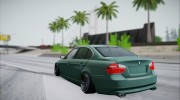 BMW 320i E90 для GTA San Andreas миниатюра 2