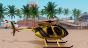 Helicopter MD500E PJ2 для GTA San Andreas миниатюра 1