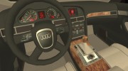 Audi A6 SE для GTA San Andreas миниатюра 6