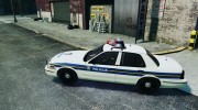 Ford Crown Victoria Croatian Police Unit para GTA 4 miniatura 9