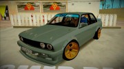 BMW e30 UDC для GTA San Andreas миниатюра 1