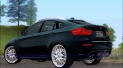 BMW X6M 2013 v3.0 for GTA San Andreas miniature 4