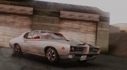 1969 Pontiac GTO The Judge Hardtop Coupe (4237) para GTA San Andreas miniatura 12