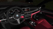 BMW X6M F86 2014 для GTA San Andreas миниатюра 5