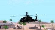 UH-60M Black Hawk для GTA San Andreas миниатюра 2