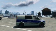 German Police Mercedes Benz Vito [ELS] para GTA 4 miniatura 5