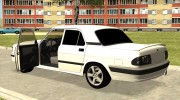 ГАЗ 3110 для GTA San Andreas миниатюра 2