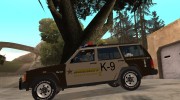 RCSD Red County Sheriff Department Jeep Cherokee 1992 для GTA San Andreas миниатюра 1