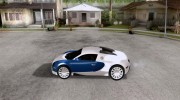 Bugatti Veyron 16.4 EB 2006 для GTA San Andreas миниатюра 2