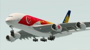 Airbus A380-800 Singapore Airlines Singapores 50th Birthday Livery (9V-SKI) для GTA San Andreas миниатюра 28